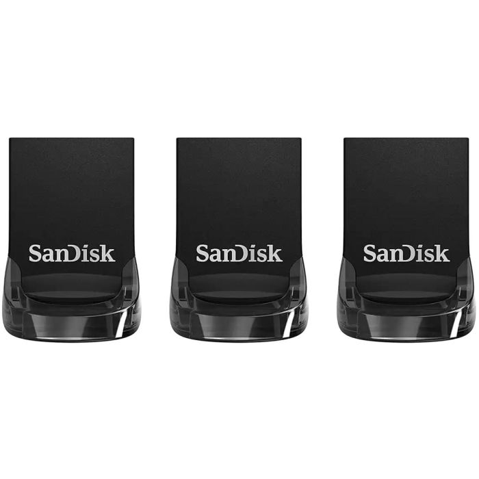Sandisk Ultra Fit 32 GB USB 3.2 Gen 1 (3.1 Gen 1) 130 MB/s Tipo A Stick Negro