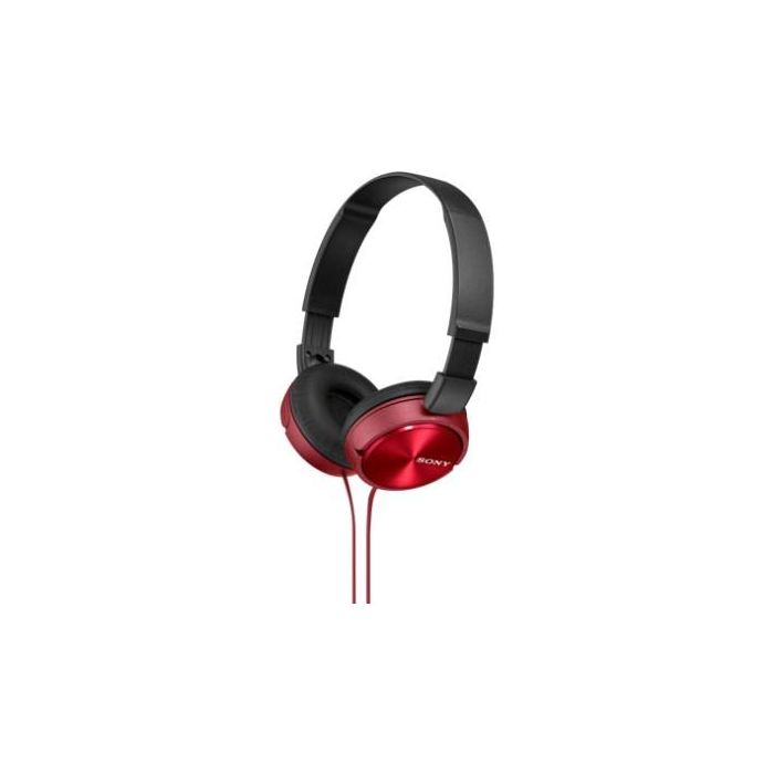 Sony MDRZX310APR Auriculares Diadema Plegables Acolchados con Micrófono Jack 3.5mm Diafragma 30mm Rojos 1