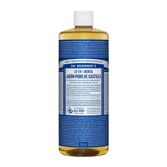 Dr Bronner'S Jábon Líquido Menta 945 mL Dr Bronner'S Jábon Líquido Menta 945 mL
