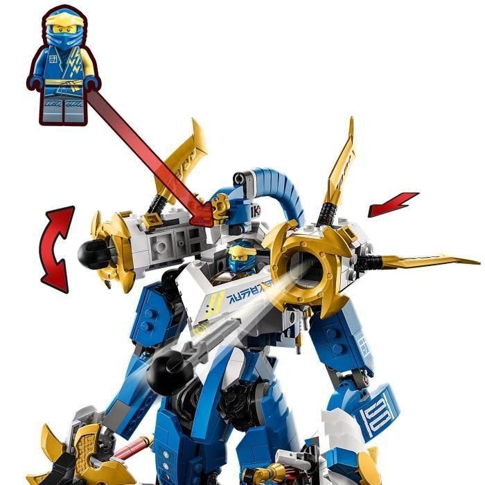 LEGO NINJAGO 71785 The Jay Titan Robot, Juguete para niños, con minifigurinas y árbol 4 LEGO NINJAGO 71785 The Jay Titan Robot, Juguete para niños, con minifigurinas y árbol 4