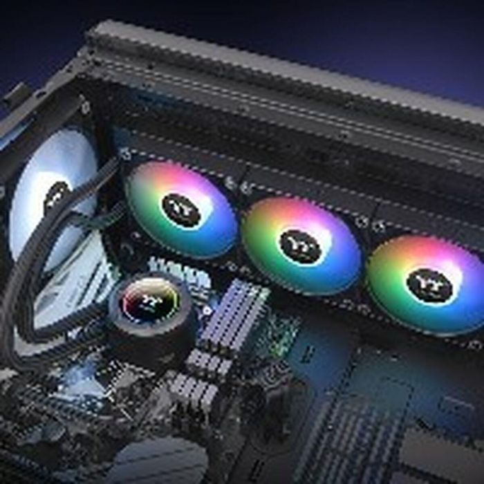 Thermaltake TH360 V2 ARGB Sync Procesador Sistema de refrigeración líquida todo en uno 12 cm Negro 7 Thermaltake TH360 V2 ARGB Sync Procesador Sistema de refrigeración líquida todo en uno 12 cm Negro 7