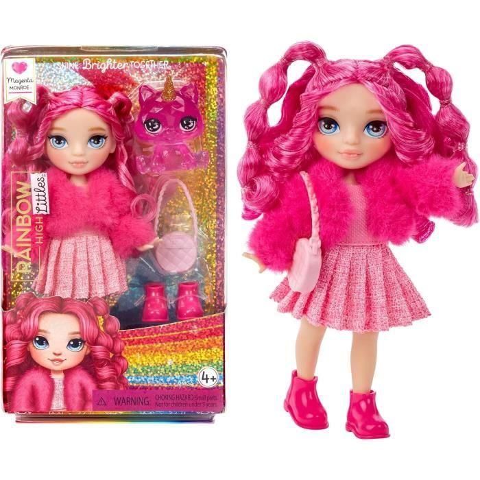 Rainbow High Littles - Muñeca 15cm + mascota - Rosa - A partir de 4 años 4 Rainbow High Littles - Muñeca 15cm + mascota - Rosa - A partir de 4 años 4
