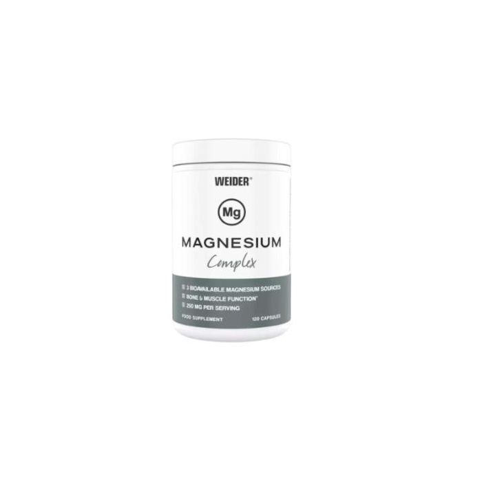 Weider Magnesium Complex 120Cap. Weider Magnesium Complex 120Cap.