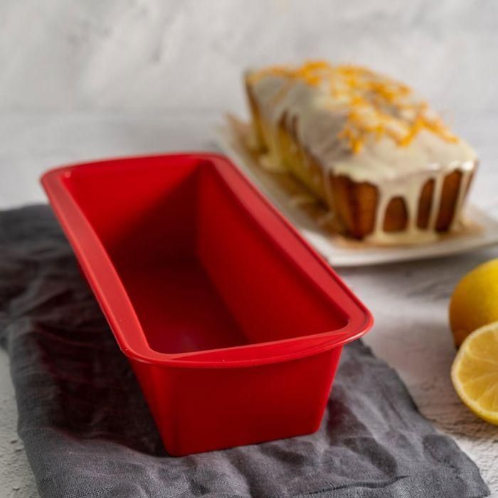 Molde de silicona para kougelhopf y pasteles - DR oeTKER - Flexxibel Love - Rojo 3