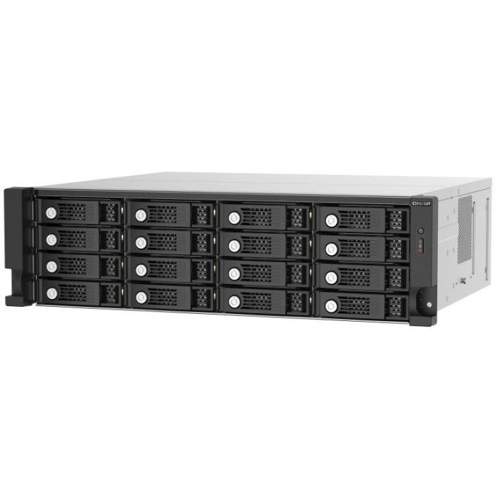 QNAP TL-R1620SEP-RP 16-bay 3U rackmount SAS 12Gbps JBOD expansion enclosure with SAS expander 12Gbps & SAS/SATA 6Gbps drives 5