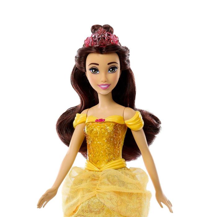 Mattel Hlw11 Muñeca Princesa Bella Disney La Bella y la Bestia Articulada Moda con Conjunto Brillante y Accesorios de Tiara y Zapatos 1 Mattel Hlw11 Muñeca Princesa Bella Disney La Bella y la Bestia Articulada Moda con Conjunto Brillante y Accesorios de Tiara y Zapatos 1