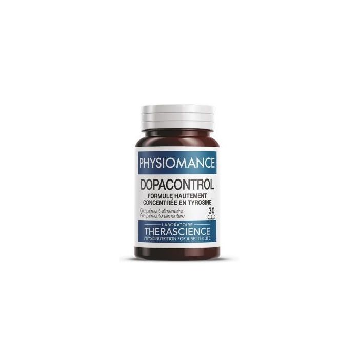 THERASCIENCE Dopacontrol L-Tirosina y Vitaminas B para Sistema Nervioso 30 Cápsulas