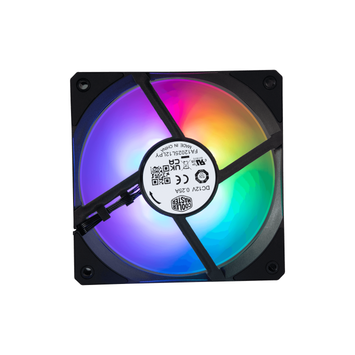 Cooler Master Mobius 120P ARGB Carcasa del ordenador Ventilador Negro 3 Cooler Master Mobius 120P ARGB Carcasa del ordenador Ventilador Negro 3