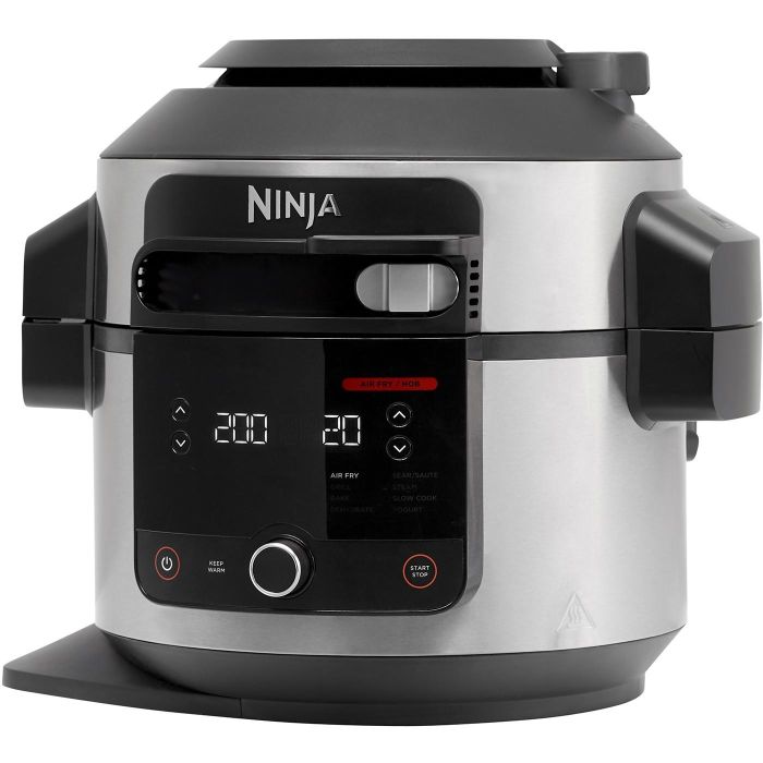 Ninja OL550EU Olla Eléctrica Multifunción 6L SmartLid Multi Cooker Foodi - 11 en 1, Cocina a Presión, Freidora de Aire 1 Ninja OL550EU Olla Eléctrica Multifunción 6L SmartLid Multi Cooker Foodi - 11 en 1, Cocina a Presión, Freidora de Aire 1