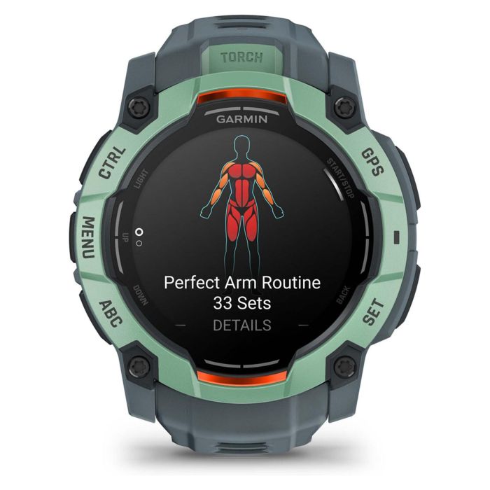 Garmin Instinct 3 AMOLED 1.3" 416x416px Pantalla Táctil GPS Verde Silicona