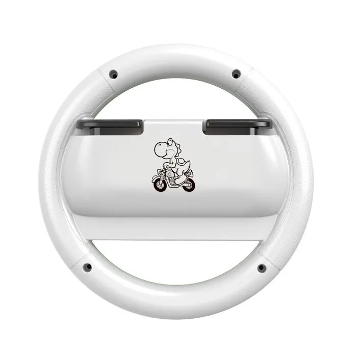 HORI Volante de Carreras HOR4961818041974 para Nintendo Switch, Mario Kart, Joy-Con Patrón Yoshi Verde