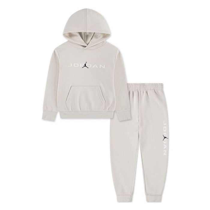 Conjunto Deportivo para Niños Jordan Mj Stretch Hbr Flc Set Blanco 2 Piezas 0 Conjunto Deportivo para Niños Jordan Mj Stretch Hbr Flc Set Blanco 2 Piezas 0
