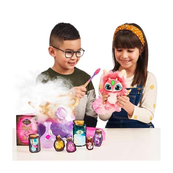 My Magic Mixie Caldero Mágico Rosa - Elabora Pócima para Descubrir Peluche Interactivo con Luz y Sonido (4+ Años) 22 My Magic Mixie Caldero Mágico Rosa - Elabora Pócima para Descubrir Peluche Interactivo con Luz y Sonido (4+ Años) 22