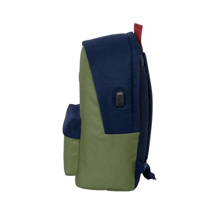 Safta Mochila Doble para Portátil 15,6" con USB Colección El Pulpo Basics 440x310x180 mm 2 Safta Mochila Doble para Portátil 15,6" con USB Colección El Pulpo Basics 440x310x180 mm 2