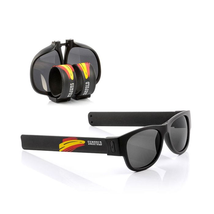 Gafas de Sol Enrollables Sunfold Spain Black