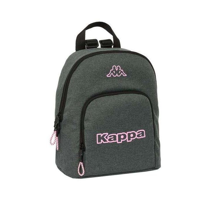 Mochila Kappa Silver pink Mini Gris 25 x 30 x 13 cm 3 Mochila Kappa Silver pink Mini Gris 25 x 30 x 13 cm 3