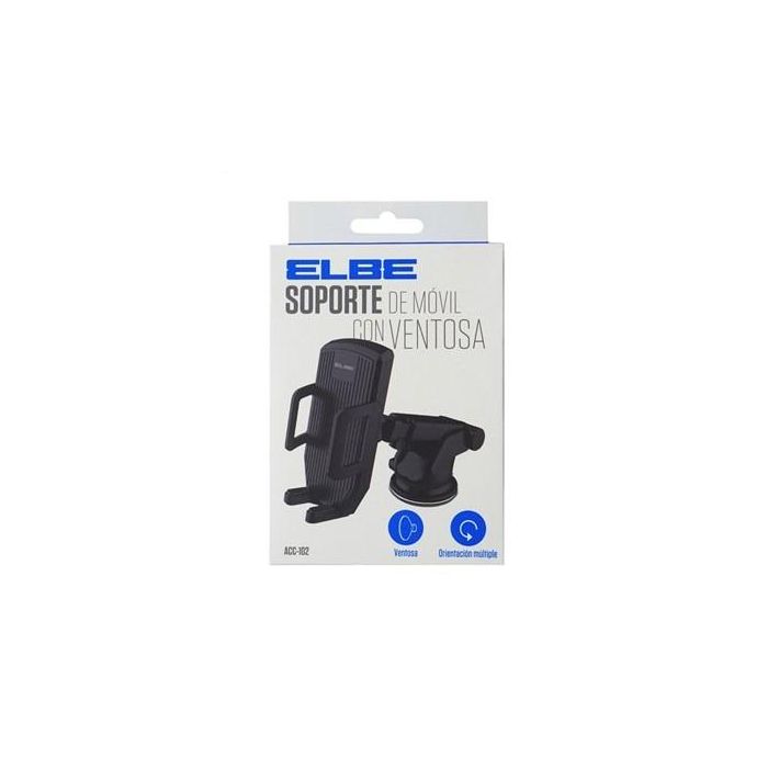 Elbe ACC-102 Soporte de móvil con ventosa para coche, ajustable 60-90mm 3 Elbe ACC-102 Soporte de móvil con ventosa para coche, ajustable 60-90mm 3