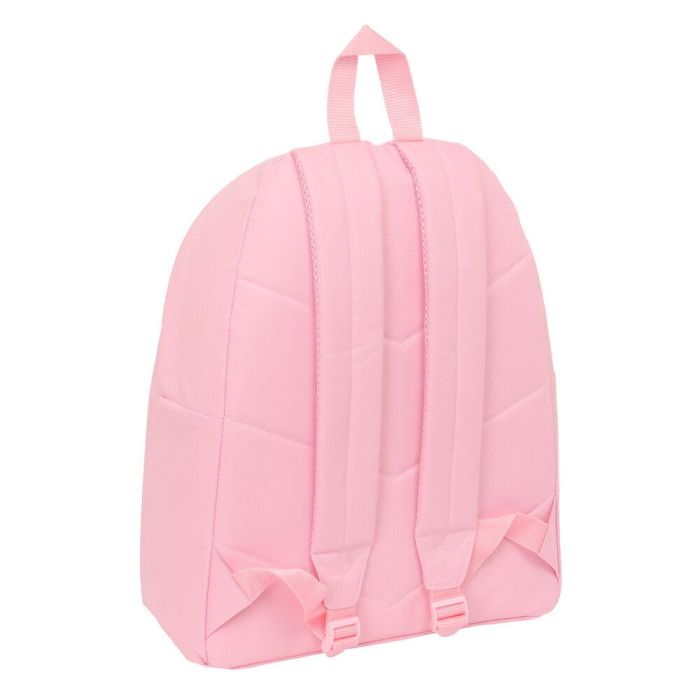 Mochila Rosa Pastel Benetton 42cm 1
