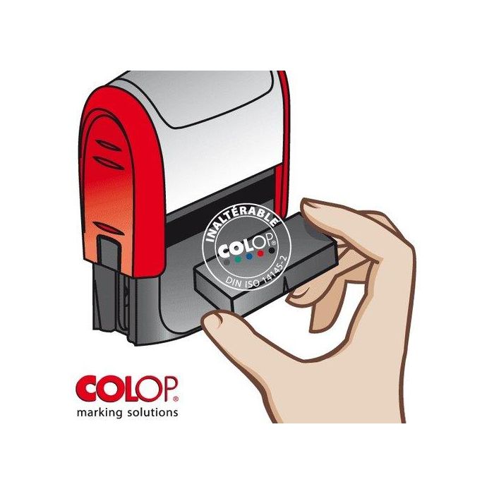 Almohadilla Trodat Compatible Colop E2300 Azul (Set de 10)