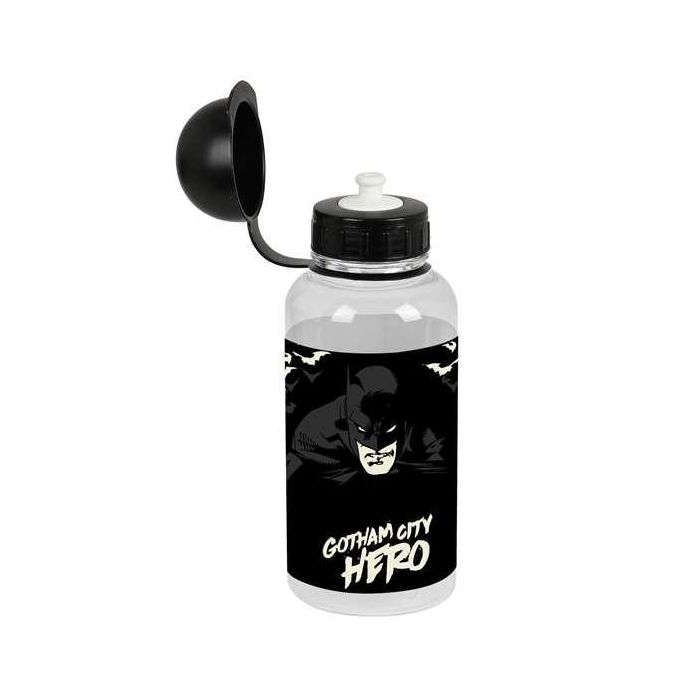 Botella de Agua Batman Hero Negro PVC 500 ml 2