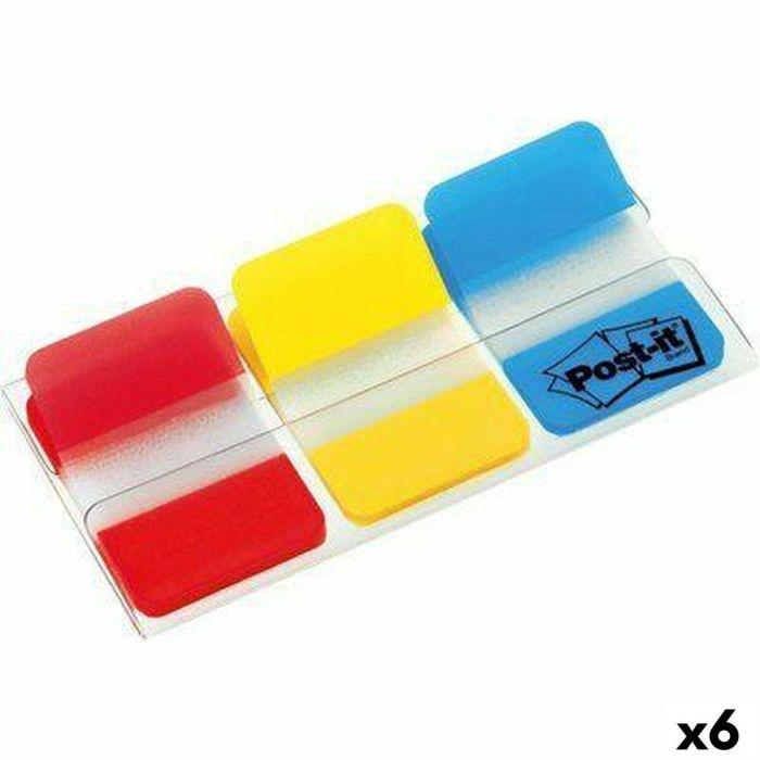 Notas Adhesivas Post-it Multicolor 22 Hojas 25 x 38 mm (6 Unidades) 0 Notas Adhesivas Post-it Multicolor 22 Hojas 25 x 38 mm (6 Unidades) 0