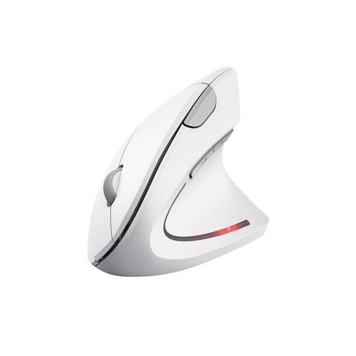 Trust Ratón Ergonómico Vertical Verto Inalámbrico 2.4 grhz 800-1200-1600 Ppp Diestro 6 Botones Blanco Trust Ratón Ergonómico Vertical Verto Inalámbrico 2.4 grhz 800-1200-1600 Ppp Diestro 6 Botones Blanco