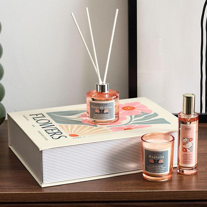 Home Deco Factory Caja-Libro Vela Y Difusor 3 Piezas Colección Bougie 1
