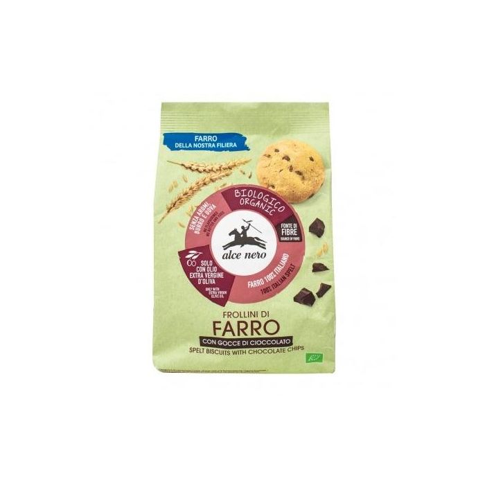 Galletas De Espelta Con Gotas De Chocolate