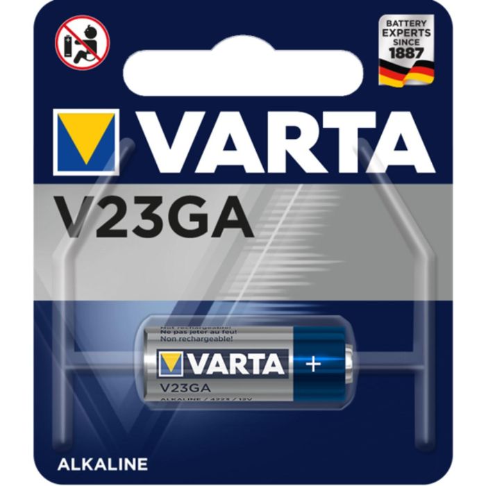 Varta Pila Alcalina V23GA 12V para Mando a Distancia Ø10,3x28,5mm