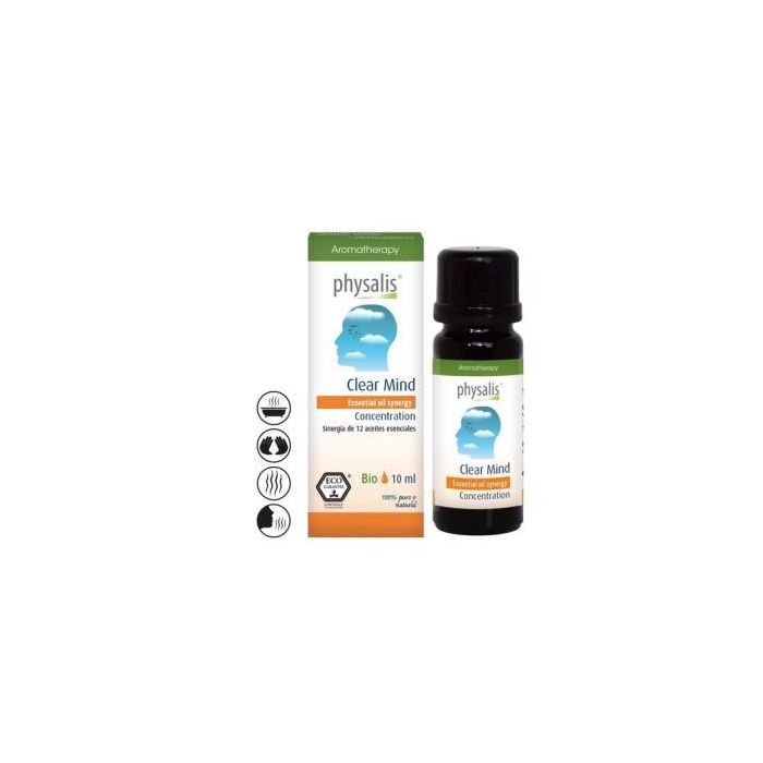 Clear Mind Sinergia Aceite Esencial 10Ml. Bio Clear Mind Sinergia Aceite Esencial 10Ml. Bio