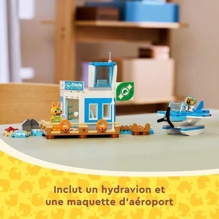 LEGO Animal Crossing 77051 Viaje aéreo con Dodo Airlines - Set con un avión de pasajeros 1