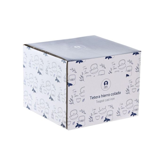 Tetera Oriental DKD Home Decor Azul 14 x 15.5 x 16 cm 2 Tetera Oriental DKD Home Decor Azul 14 x 15.5 x 16 cm 2