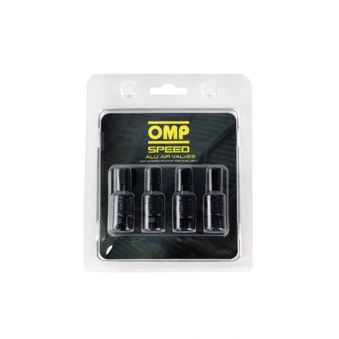 Válvula OMP Negro Aluminio 4 uds 1 Válvula OMP Negro Aluminio 4 uds 1