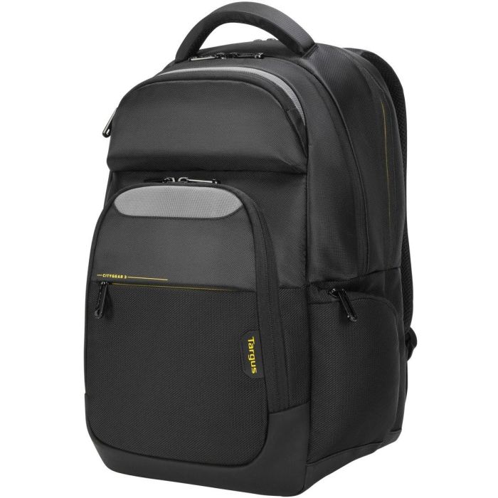 Targus Mochila City Gear para Portátil 15.6 Pulgadas, Profesional con Protección Dome y Construcción Resistente 14