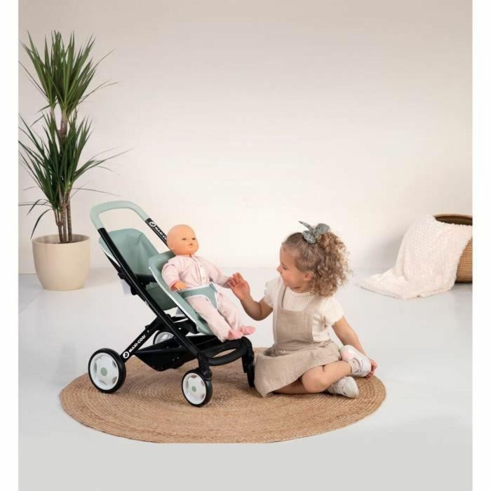 Maxi-Cosi SA Cochecito Gemelar Verde Salvia para 2 Bebés con Ruedas Silenciosas Multidireccionales y Mango Ergonómico 2 Maxi-Cosi SA Cochecito Gemelar Verde Salvia para 2 Bebés con Ruedas Silenciosas Multidireccionales y Mango Ergonómico 2
