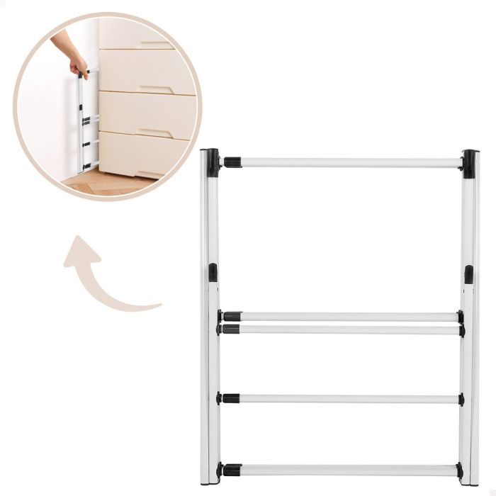 Tendedero Max Home Metal 75 X 104 X 37 CM (2 Unidades) 4