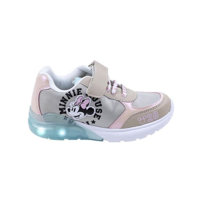 Zapatillas Deportivas con LED Minnie Mouse Beige 4 Zapatillas Deportivas con LED Minnie Mouse Beige 4