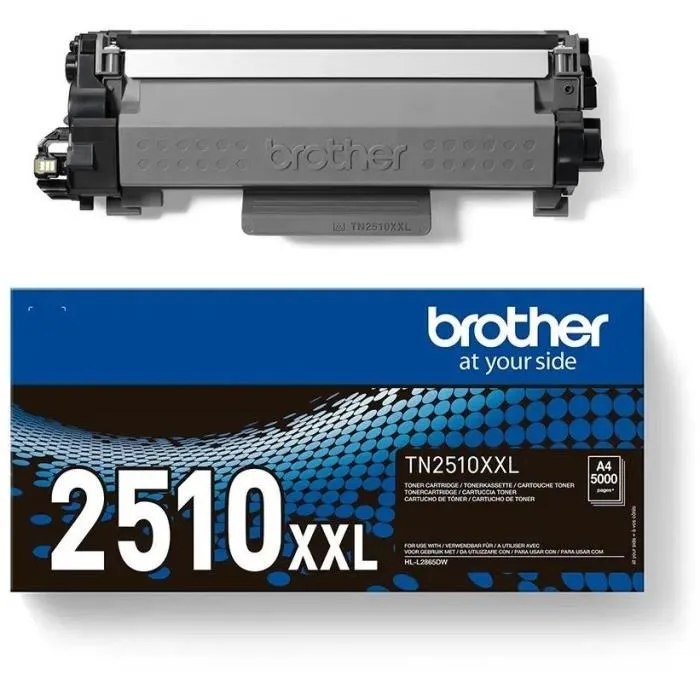 Brother Toner Negro Hl-L2865Dw - Mfc-L2960Dw-L2980Dw Rendimiento 5.000 Páginas