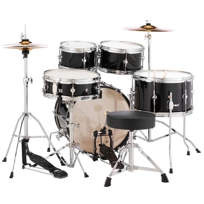 Pearl Roadshow Rsj 1610Bx/0805/10550/1308+1204 & Hw - Batería Acústica Completa Jet Black Pearl con Platos Sabian Solar 1 Pearl Roadshow Rsj 1610Bx/0805/10550/1308+1204 & Hw - Batería Acústica Completa Jet Black Pearl con Platos Sabian Solar 1