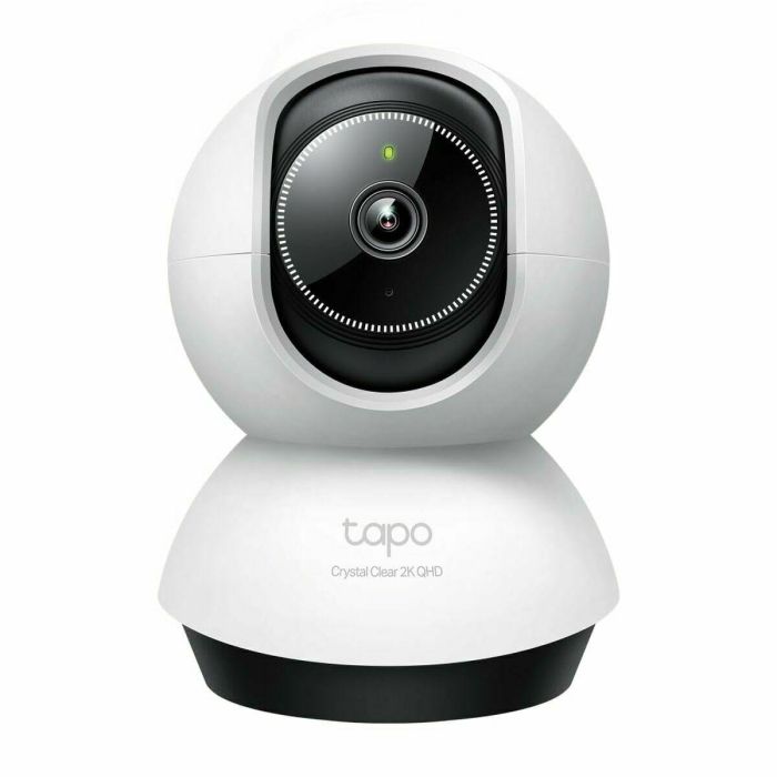 Tp - link Tapo TC72 Cámara Seguridad WiFi 360° 2K, Visión Nocturna, Detección IA, Alarma Luz/Sonido, Control Voz 14