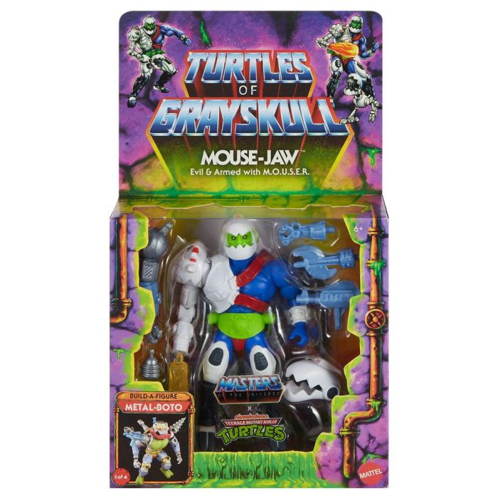 Figura Mouse-Jaw Turtles of Grayskull Masters of the Universe 14cm 1 Figura Mouse-Jaw Turtles of Grayskull Masters of the Universe 14cm 1