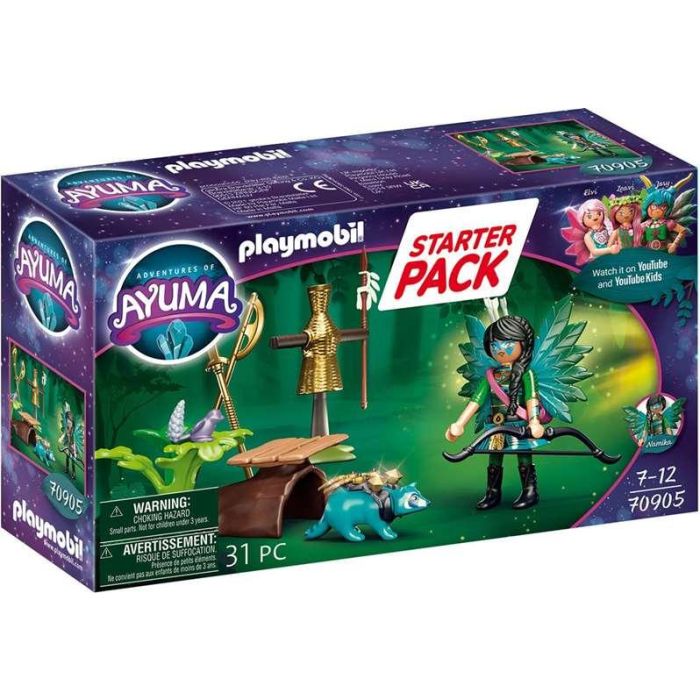 Knight fairy con mapache playmobil adventures of ayuma Knight fairy con mapache playmobil adventures of ayuma