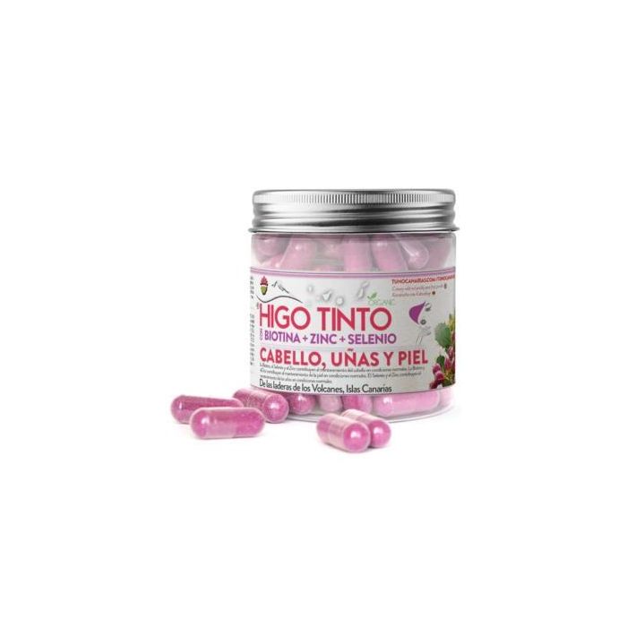 Higo Tinto Biotina + Zinc + Selenio 90Cap. Higo Tinto Biotina + Zinc + Selenio 90Cap.