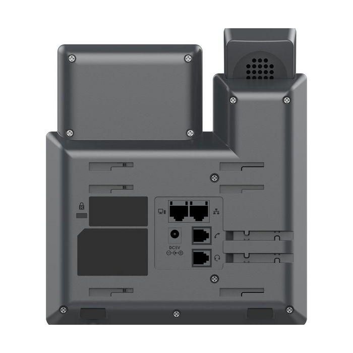 Grandstream GRP2601P - Teléfono IP Carrier-Grade de 2 Líneas con PoE, Pantalla LCD 132x48, Conferencia 5 Vías y Ethernet 10/100 2