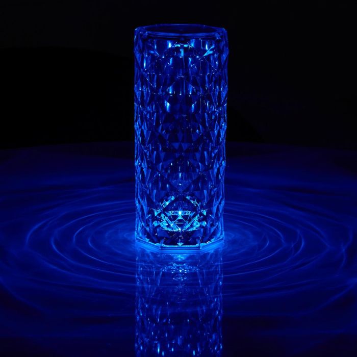 Home Deco Factory Lámpara LED Efecto Cristal Poliestireno 5