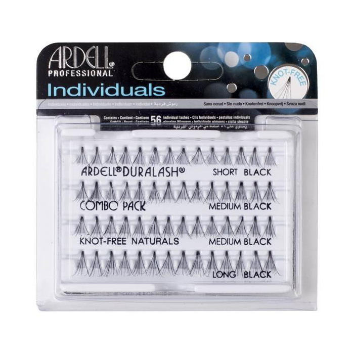 Ardell Multisize Individual Eyelashes Combo Knot Free Ardell Multisize Individual Eyelashes Combo Knot Free