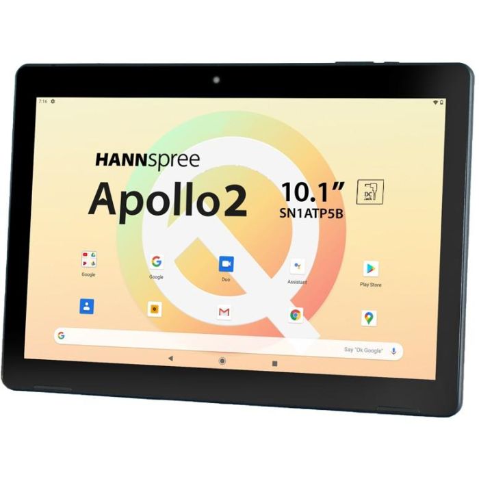 Hannspree SN1ATP5B Tablet 10.1" HANNSpad Apollo 2 Android 10, 32 GB Almacenamiento, 3 GB RAM, Negro 0 Hannspree SN1ATP5B Tablet 10.1" HANNSpad Apollo 2 Android 10, 32 GB Almacenamiento, 3 GB RAM, Negro 0