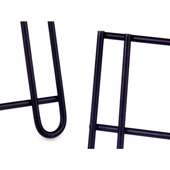 Soporte para 3 Sartenes Kinvara - Negro Metal 24x24x26.5 cm (7 Unidades) 3 Soporte para 3 Sartenes Kinvara - Negro Metal 24x24x26.5 cm (7 Unidades) 3