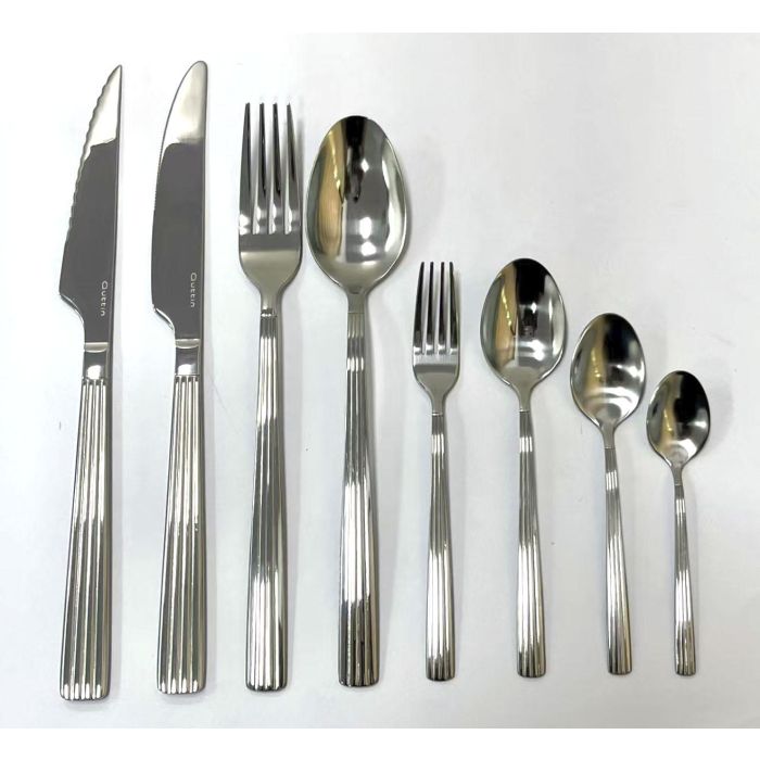 Inde Set de 6 Cucharas de Café "Louvre" 1.5 mm - Acero Inoxidable de 10.6 x 2.4 cm (12 Cajas) 0 Inde Set de 6 Cucharas de Café "Louvre" 1.5 mm - Acero Inoxidable de 10.6 x 2.4 cm (12 Cajas) 0