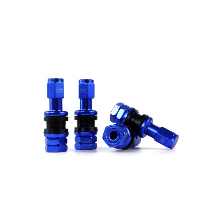 Válvula OMP Azul Aluminio 4 uds Válvula OMP Azul Aluminio 4 uds